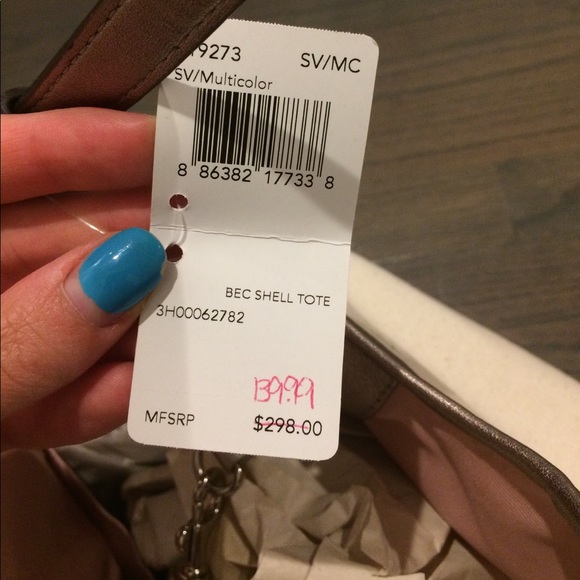 NEVER BEEN USED Coach canvas tote bag - Picture 4 of 4