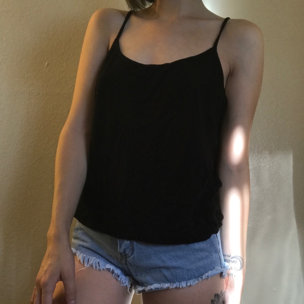 Plain Black Top