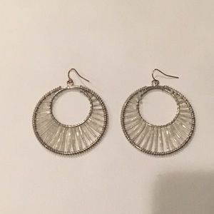 Silver Hoops