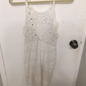 White Free People Lace Dress