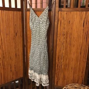 April Cornell black and white dress