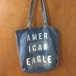Blue Jean Tote Bag