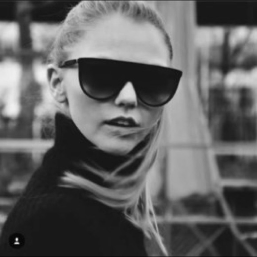 New Celine Thin Shadow Sunglasses Black CL41435S - Picture 2 of 8