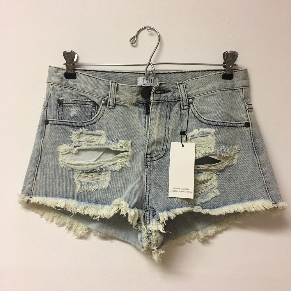🎉REDUCED PRICE🎉💙NEW Tobi high waisted shorts💙