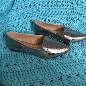 Lane Bryant Gold Flat Shoes
