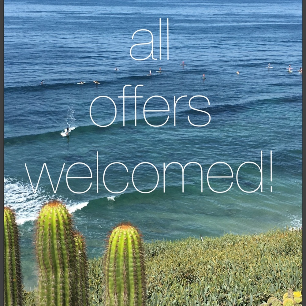 all offers welcomed!