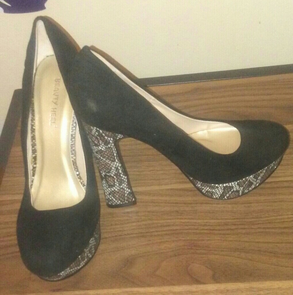 Black heels