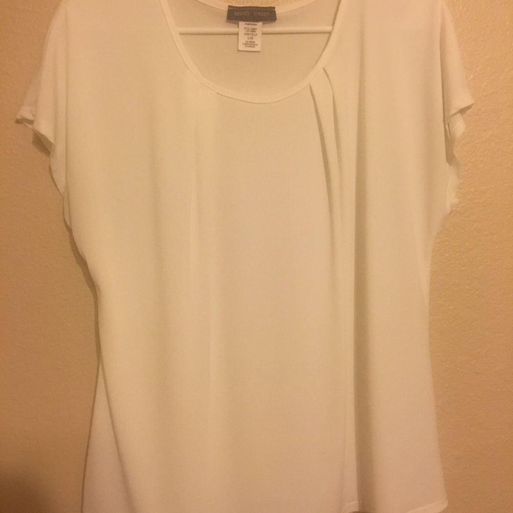 Mandy Evans White Blouse 👚