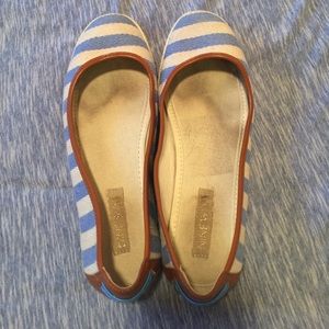 {Nine West} Striped flats