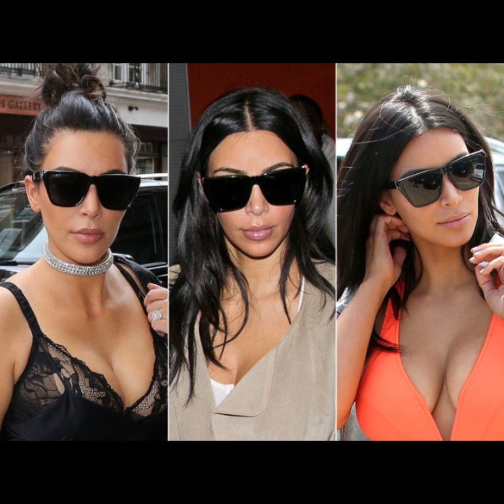 Givenchy Flat Top Black Sunglasses 58mm