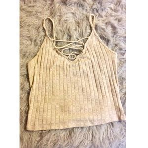 American Eagle🦅 First Essentials Criss Cross Tank