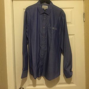 Long sleeve dress shirt fitted
