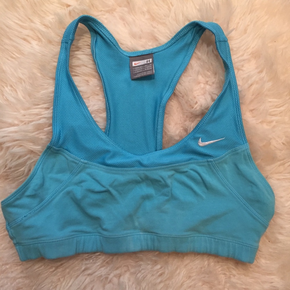 Blue Nike Sports Bra