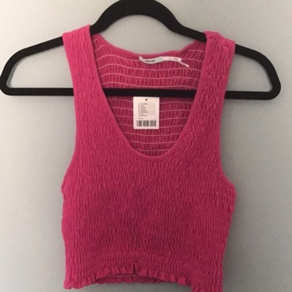 urban outfitters ruched tank top