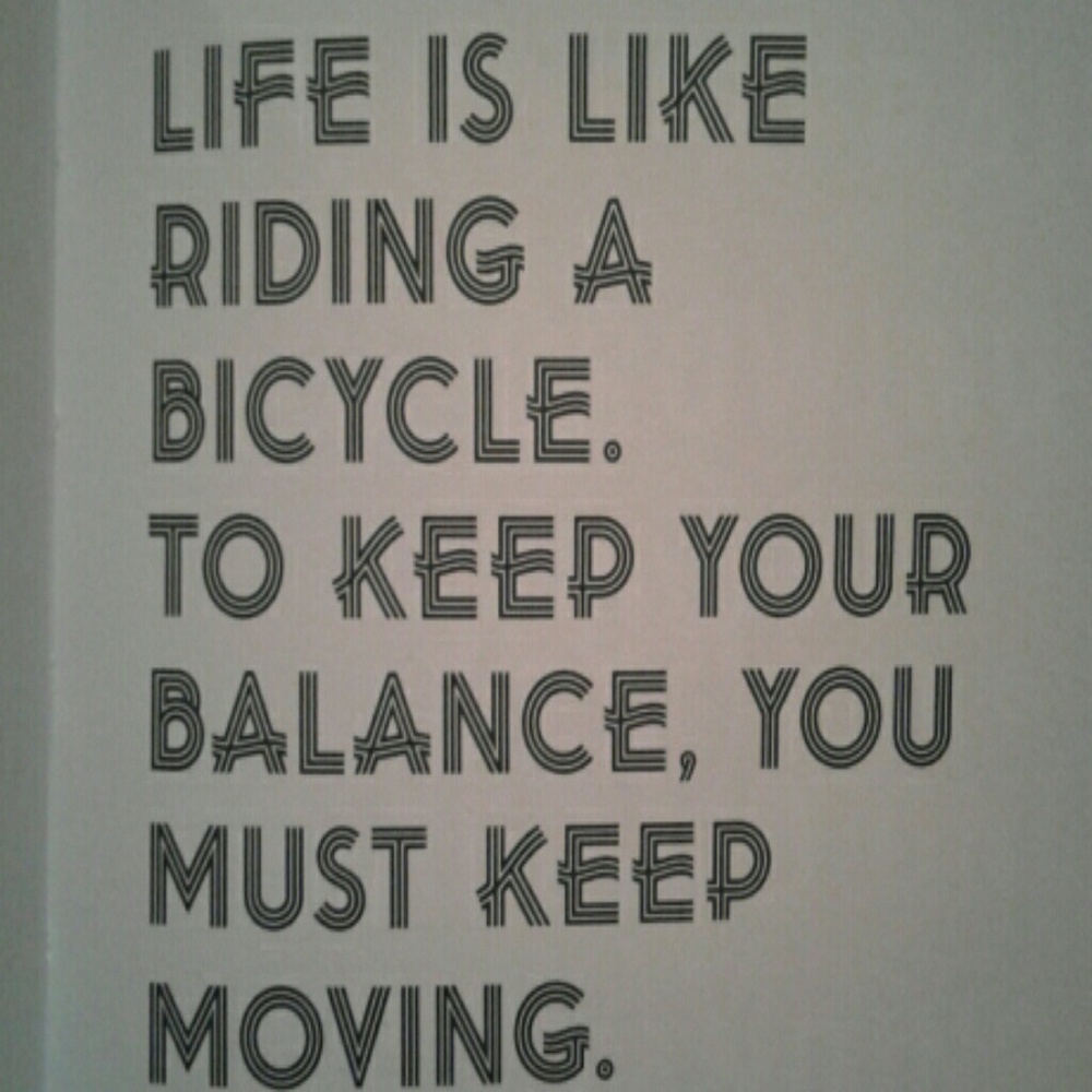 Keep your balance, & keep POSHING!!!!!