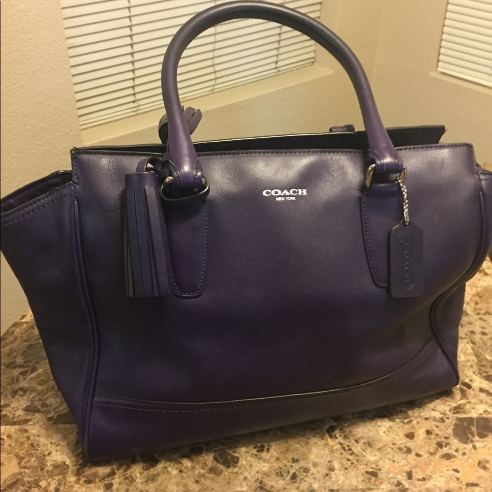 Coach large tote bag