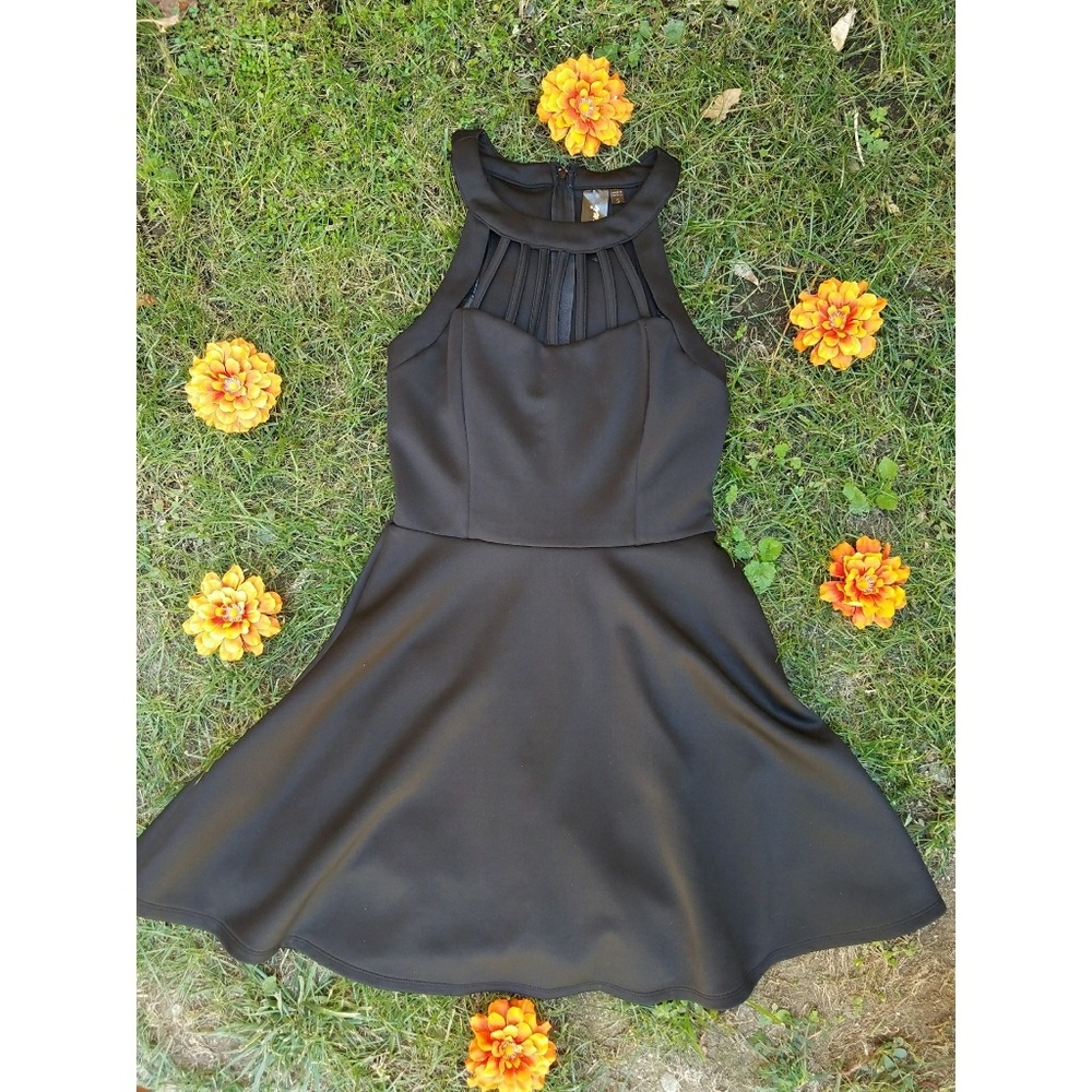 Black Cutout Dress