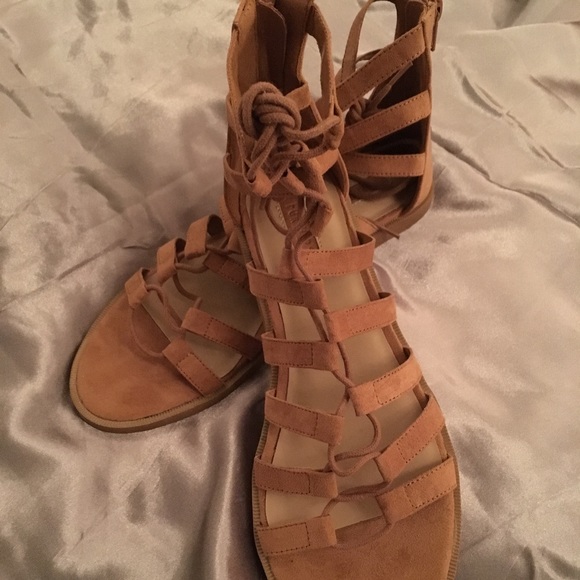 Gladiator Sandals from Forever 21 (NEVER WORN!) - Picture 2 of 6