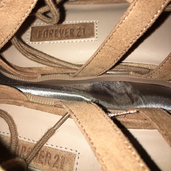 Gladiator Sandals from Forever 21 (NEVER WORN!) - Picture 3 of 6
