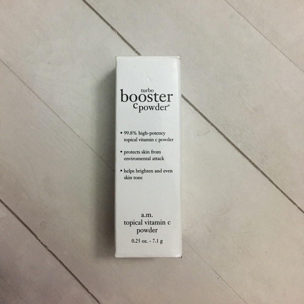 NEW Philosophy Turbo Booster C powder