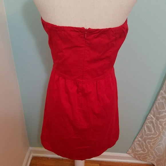 Judith March NWT red strapless dress - Picture 4 of 4