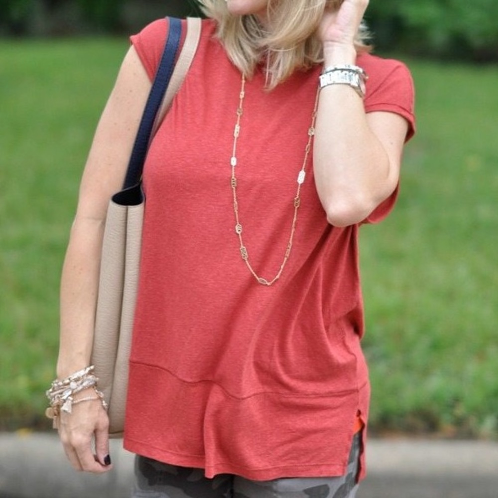 {Free People}  Solid Muscle Tee