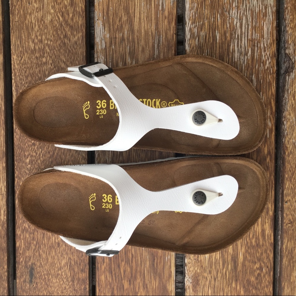 Birkenstock Gizeh White Size EU 36