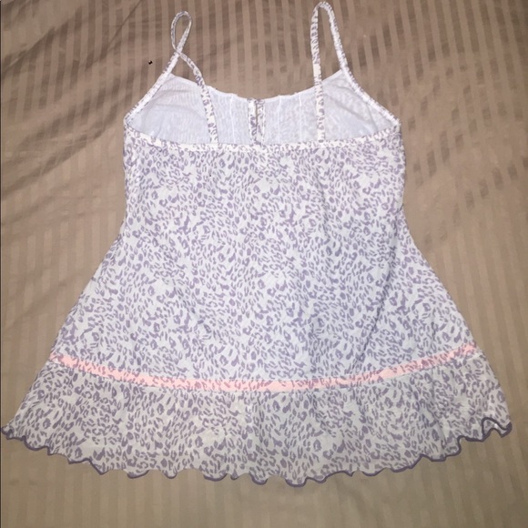 Leopard Print Button Front Cami with Ruffles ✨NEW✨ - Picture 4 of 4