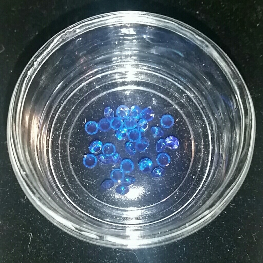 10 pack navy blue diamond gems bundle for less