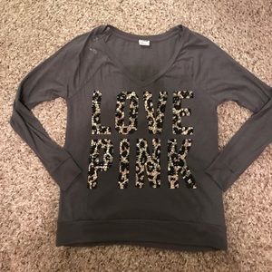 PINK long sleeve shirt