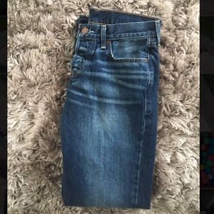 Hollsiter slim straight jeans 30 W 32 L