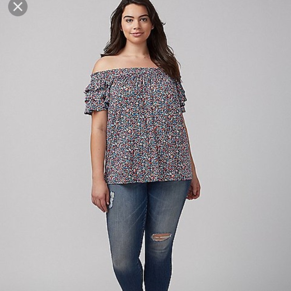 Confetti Print Top