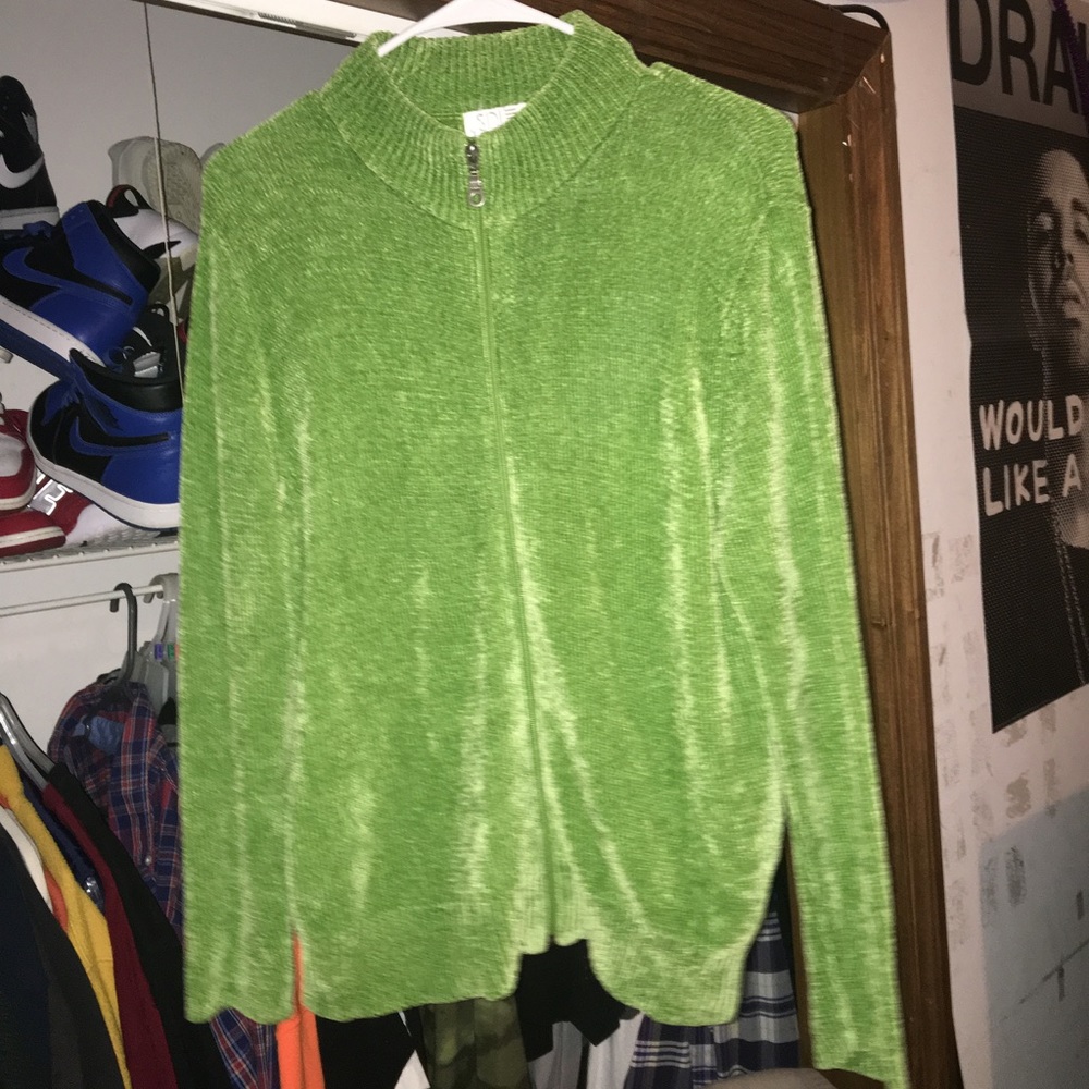 Y2K Women's SDI Zip Up lightweight jacket size medium