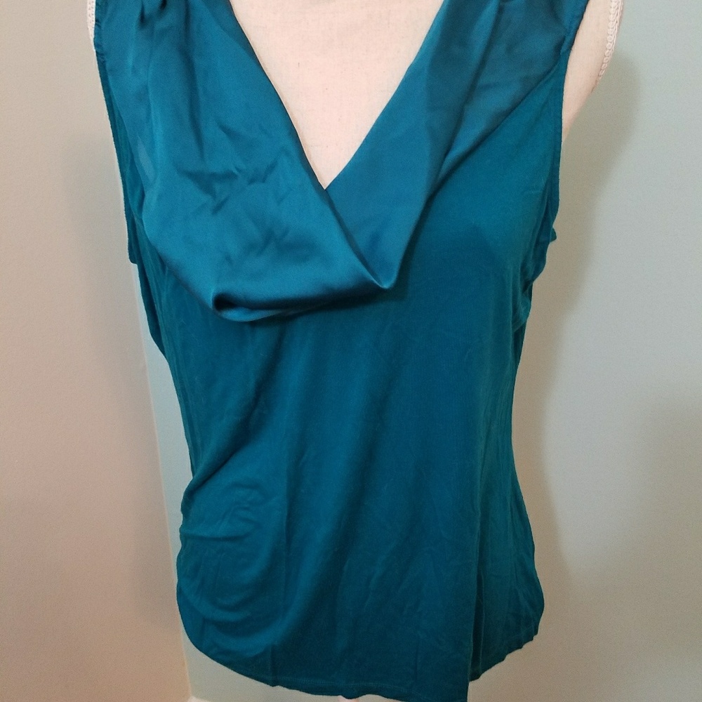 CALVIN KLEIN teal tank XL