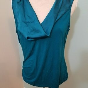 CALVIN KLEIN teal tank XL