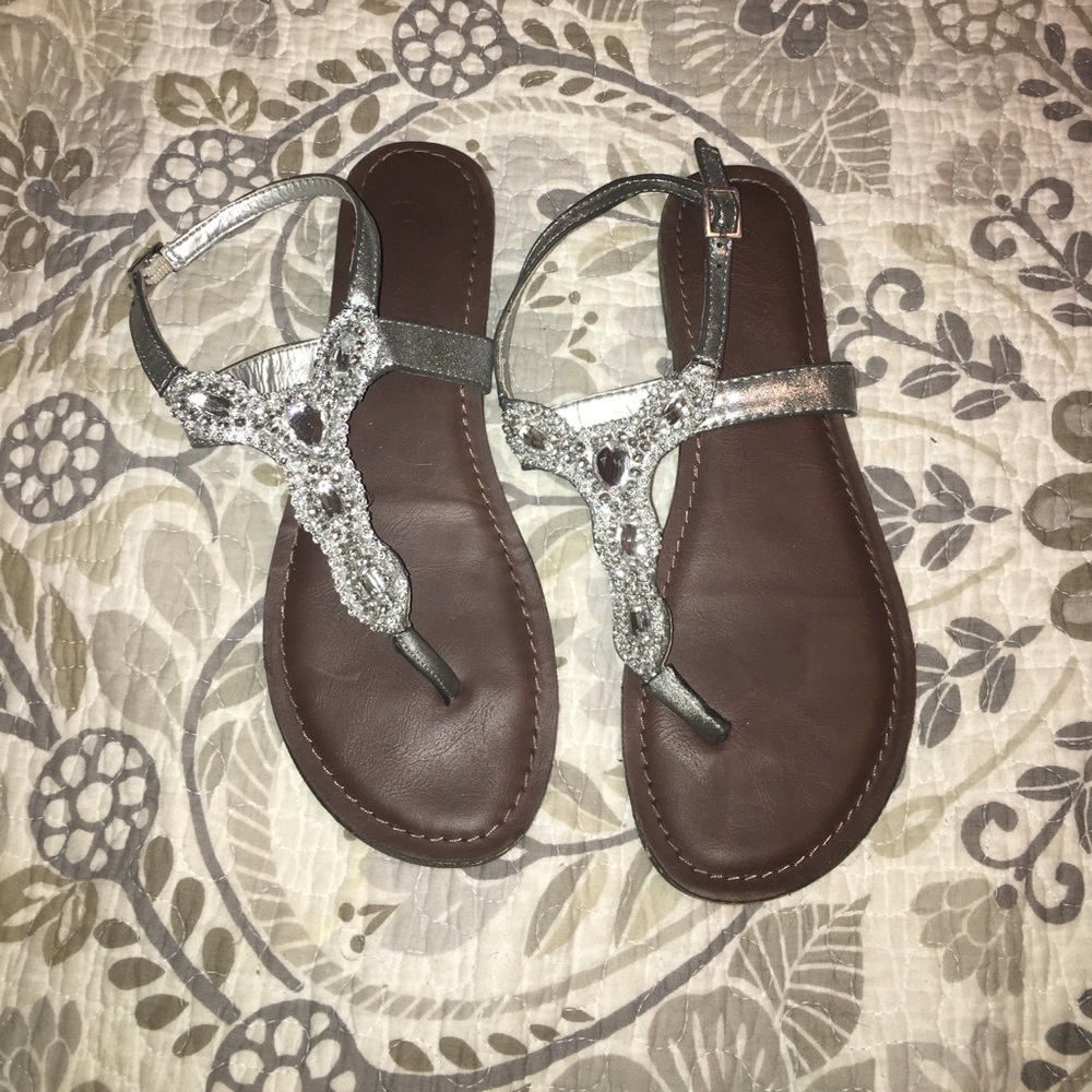 Cute sparkly sandals