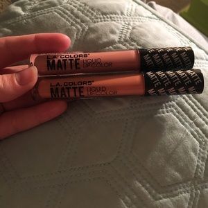 L.A colors matte liquid lipsticks