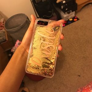 HUSTLE IPHONE GLITTER CASE😍