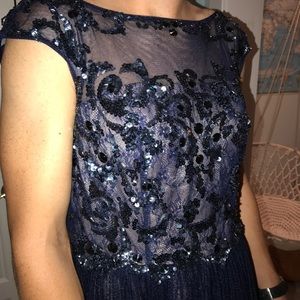 Sherri Hill Dress Navy Blue
