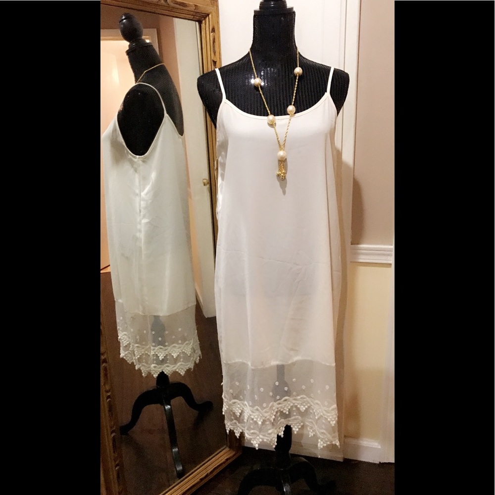 Peach Love California slip dress
