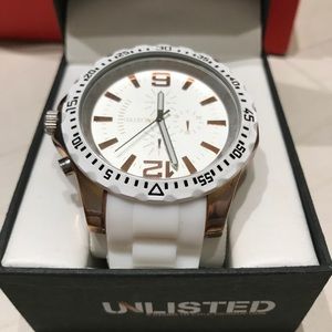 Unlisted White and Rose 🌹 Gold ✨ Watch ⌚️