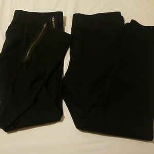 2 Aerie black leggings