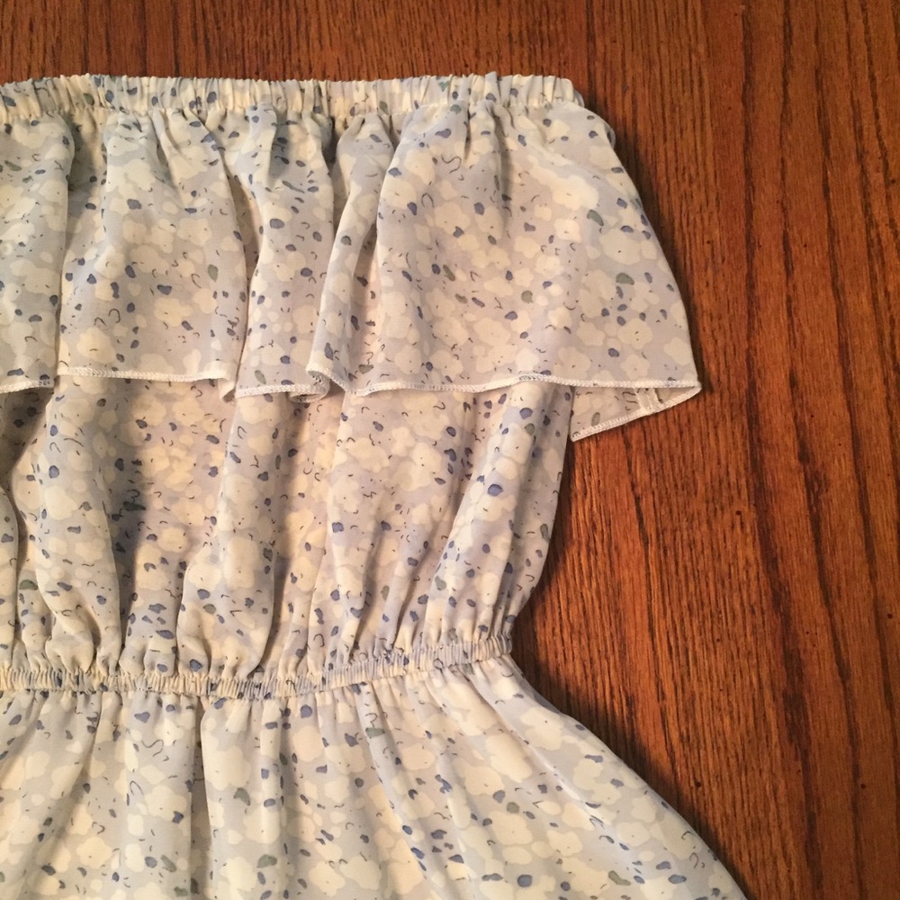 Strapless Speckle Sundresd