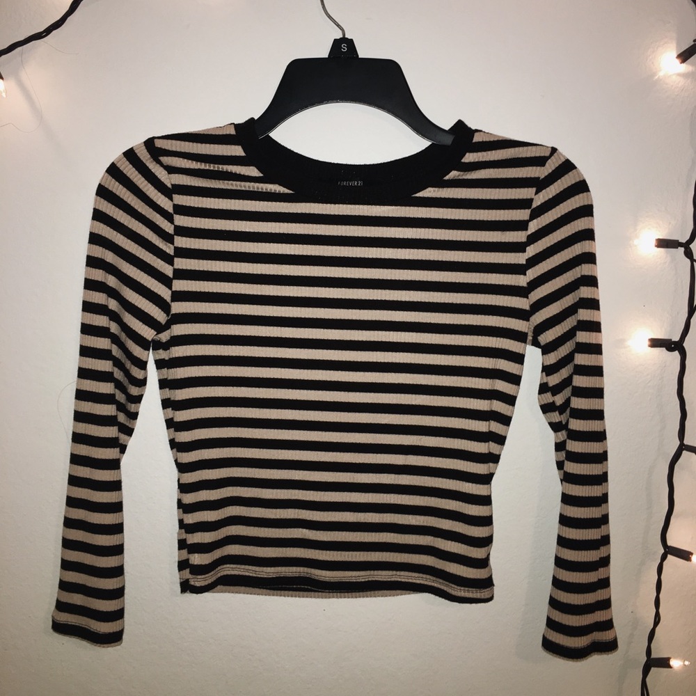 Forever 21 Striped long sleeve