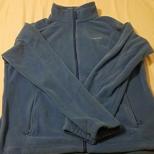 Columbia Blue fleece zip up