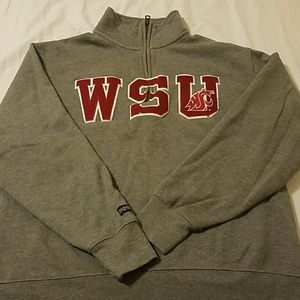 WSU quarter zip hoodie