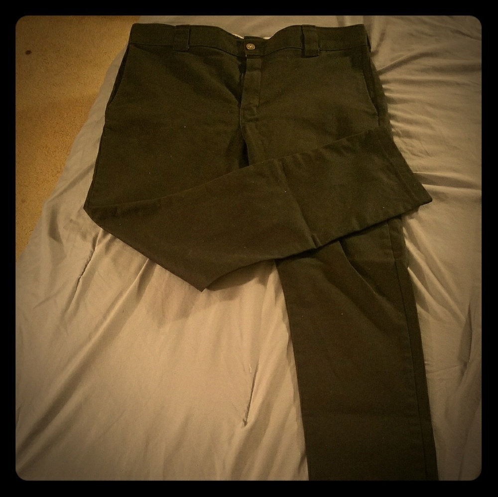 Slim skinny mens dickies 36x30 like new!