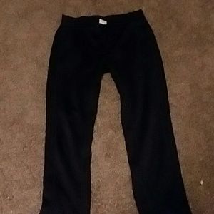 Black workout pants