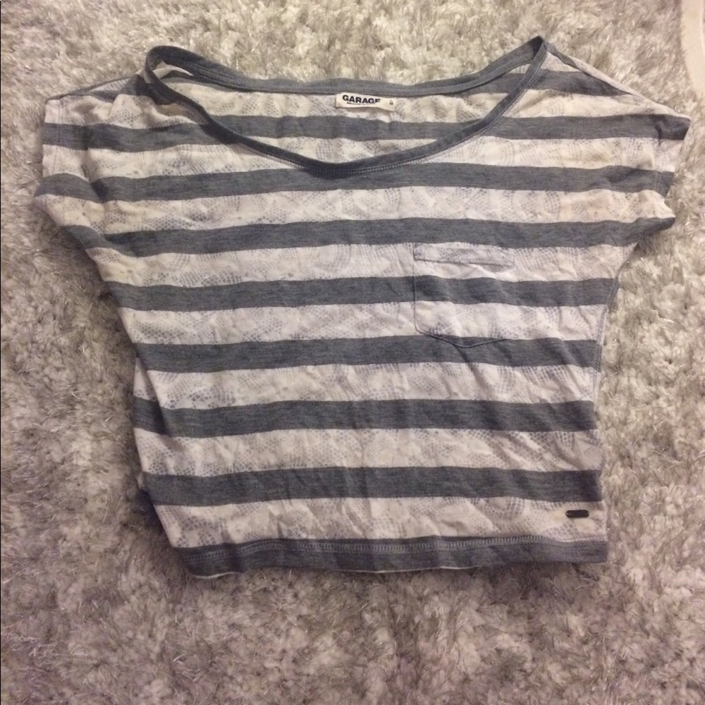 garage crop top