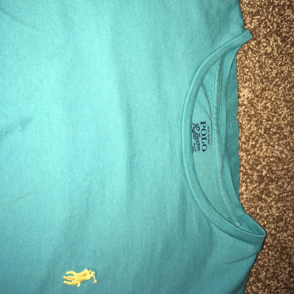 Teal Ralph Lauren SHORT SLEEVE